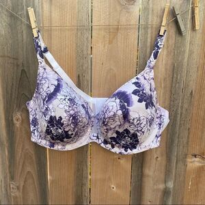 Cacique floral bra size 44DD